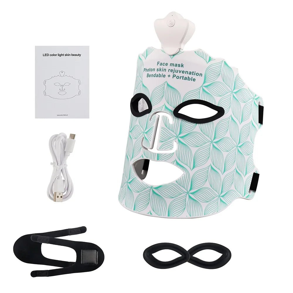 Red Light Therapy 7 - Color LED Face Mask - Bio Healing™