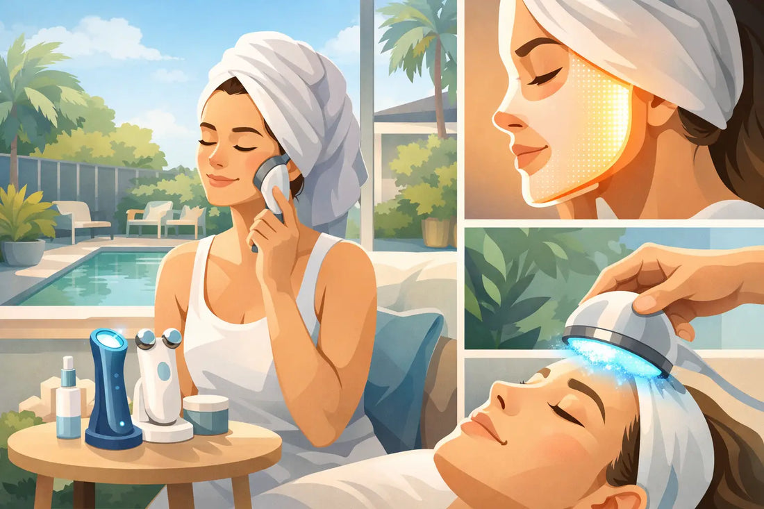 Non Invasive Skincare Devices for a Real-World Glow