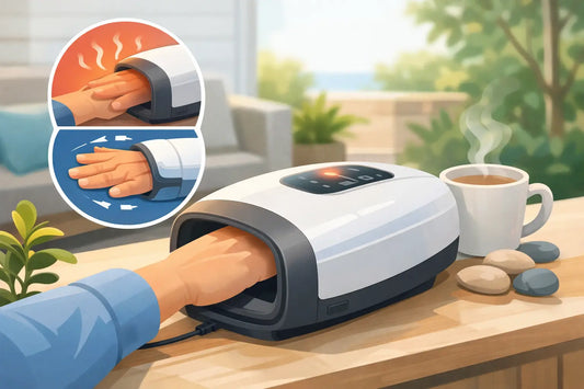 Hand Massager Review for Heat and Compression
