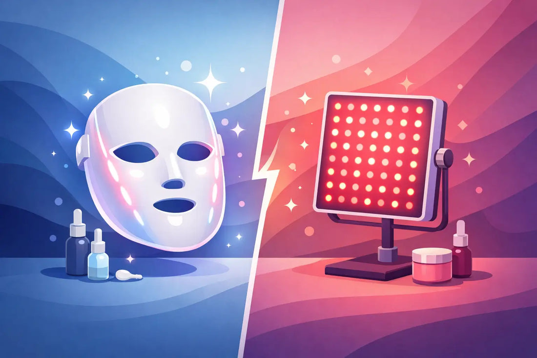 LED Face Mask vs Panel: Which Is Right for You?