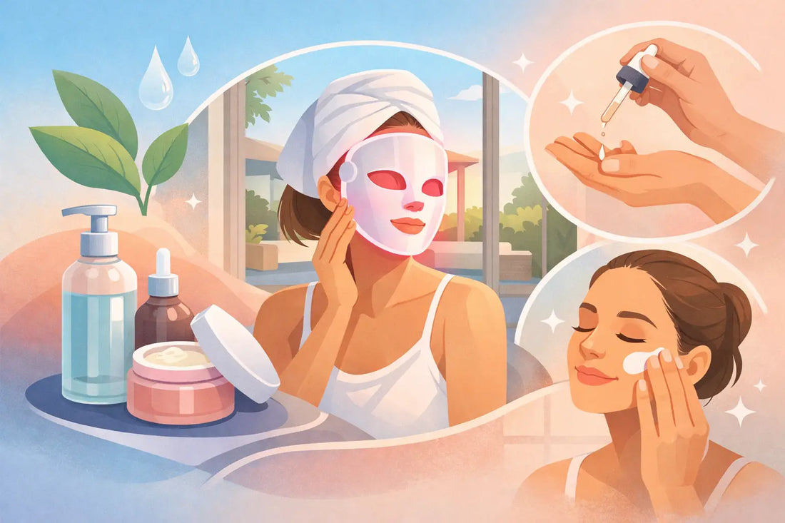What Skincare Works With LEDs? A Simple Routine