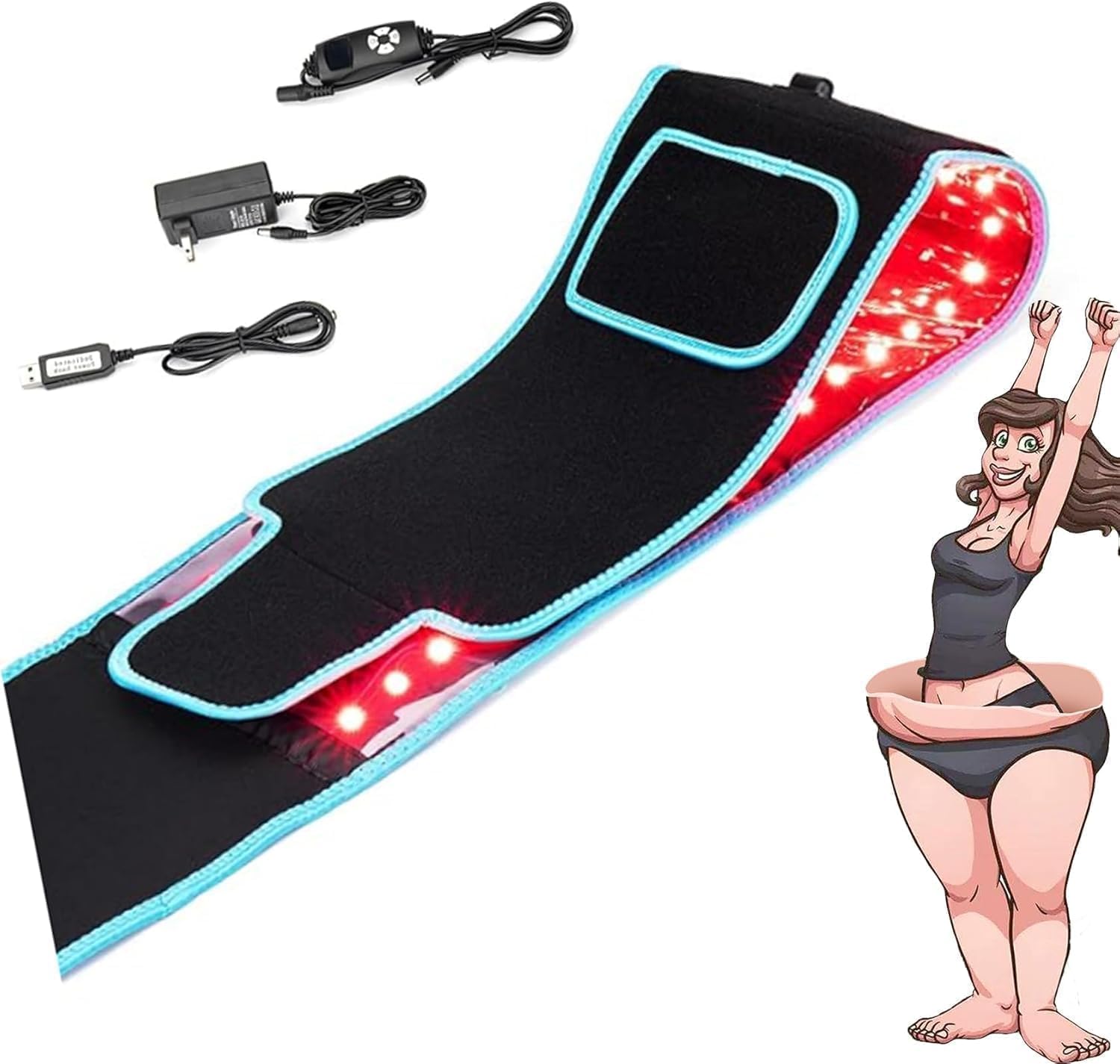 660nm Red + 850nm Red Light Therapy Belt