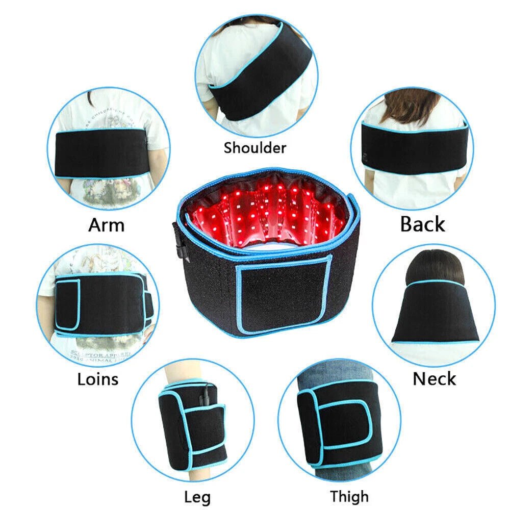 660nm Red + 850nm Red Light Therapy Belt