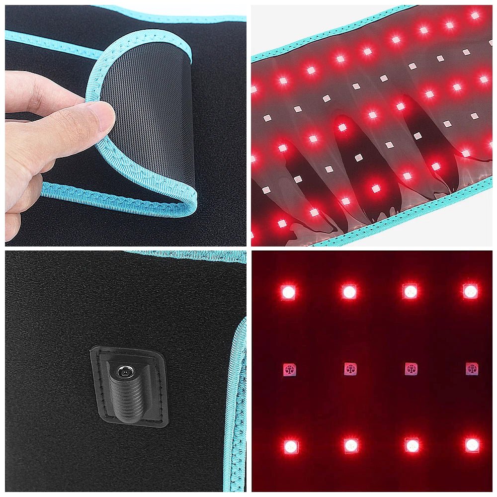 660nm Red + 850nm Red Light Therapy Belt