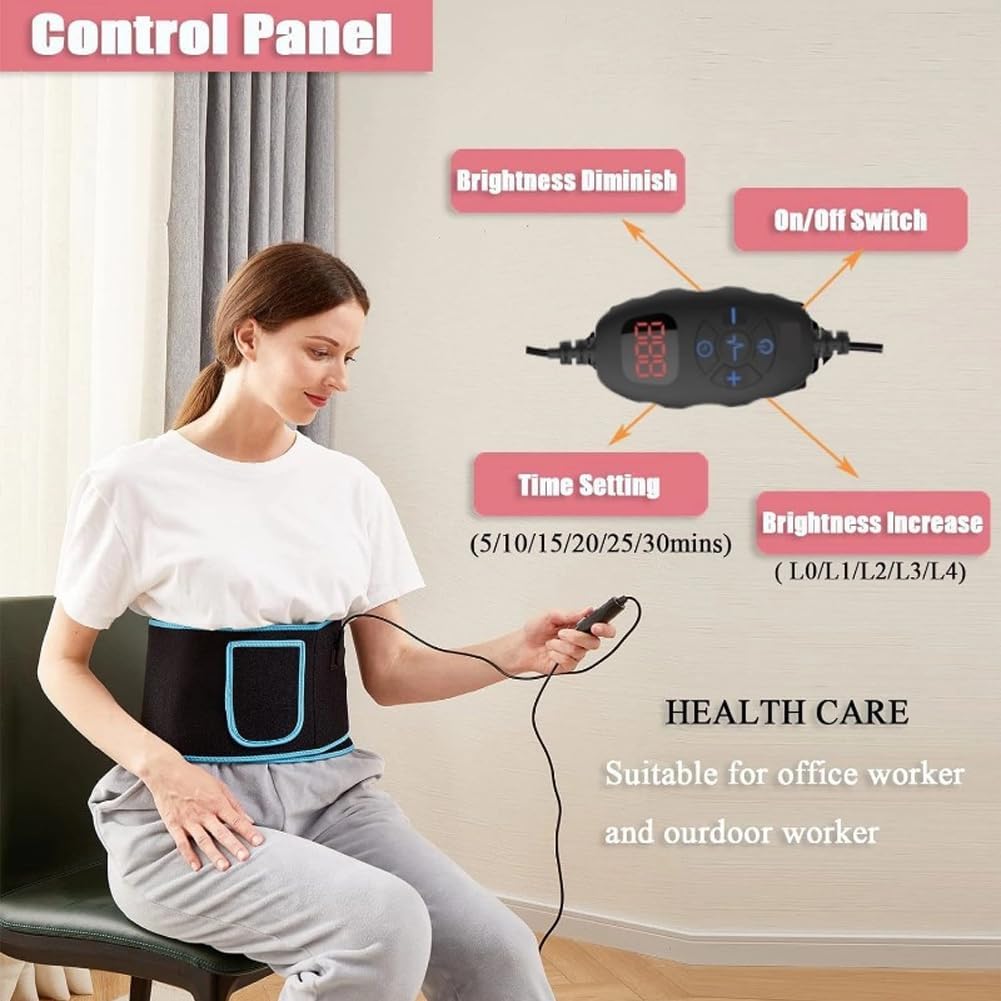 660nm Red + 850nm Red Light Therapy Belt