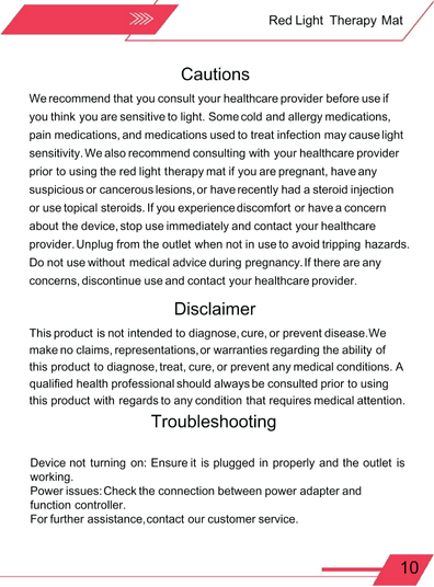 Flexible full body wellness pad