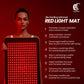 Large infrared wellness mat for home
