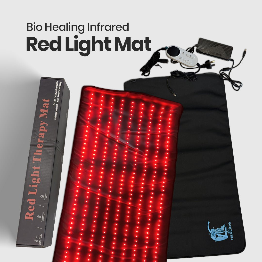 Red and near infrared light wellness pad