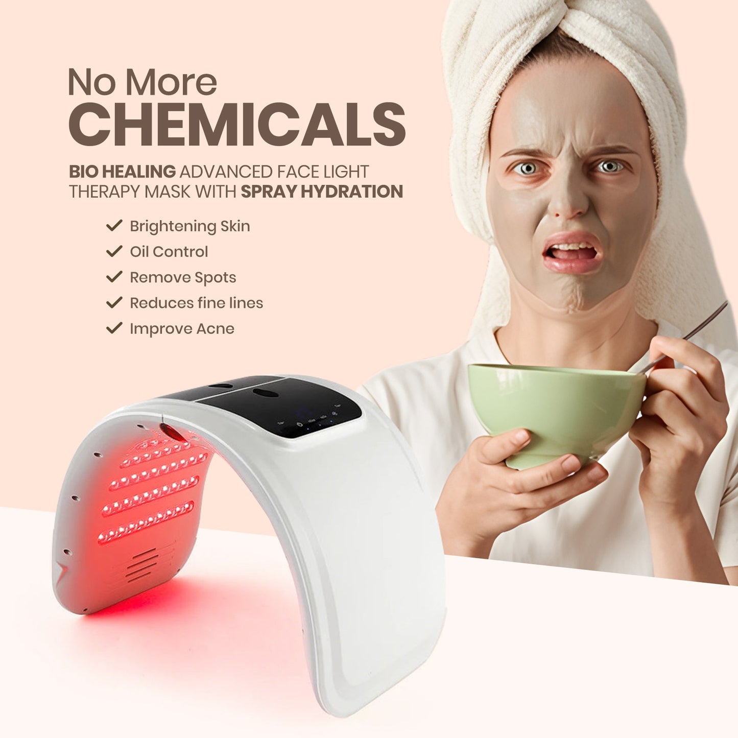 Suitable for home skincare routines