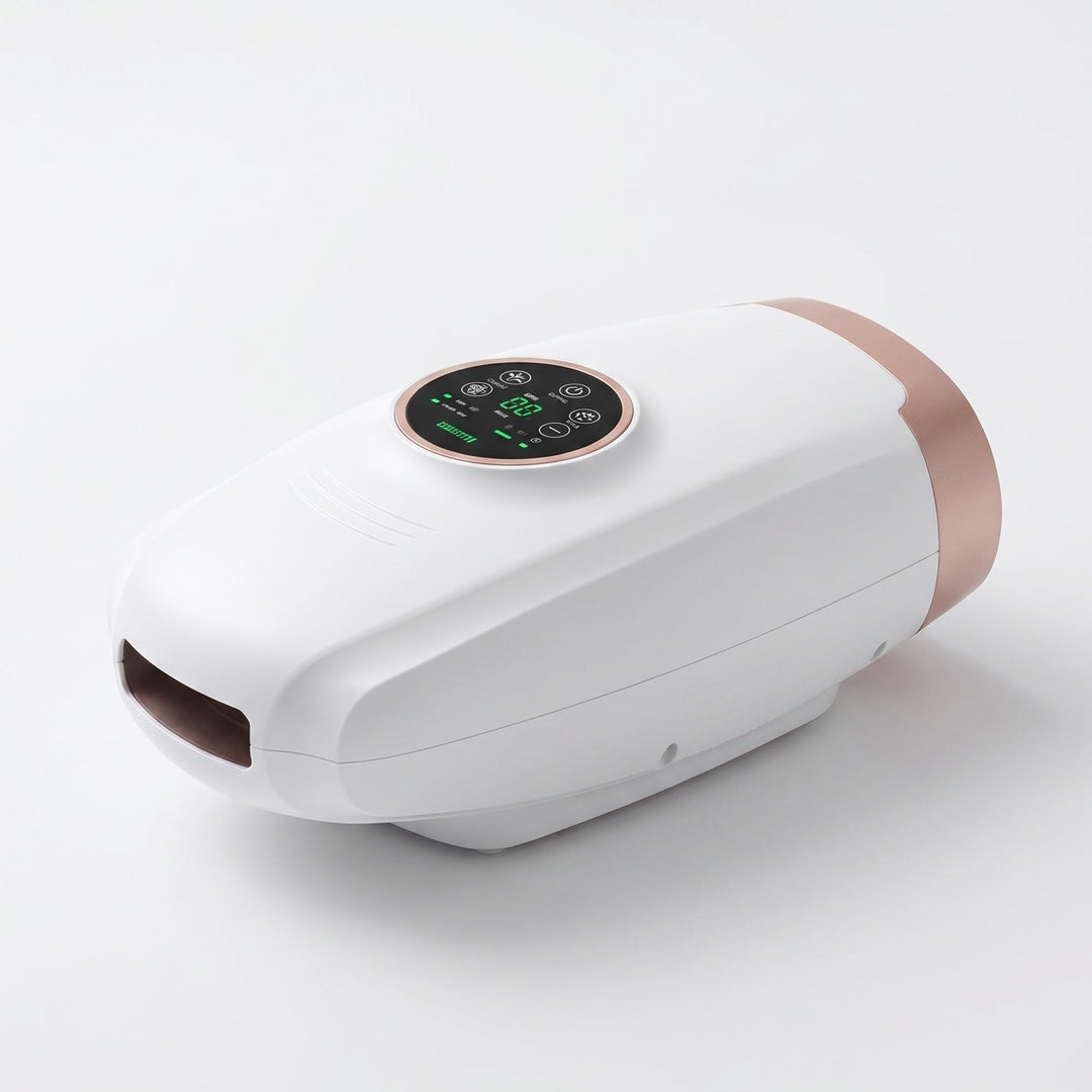 Electric Hand Massager with Heat & Compression | Rechargeable Wellness Device