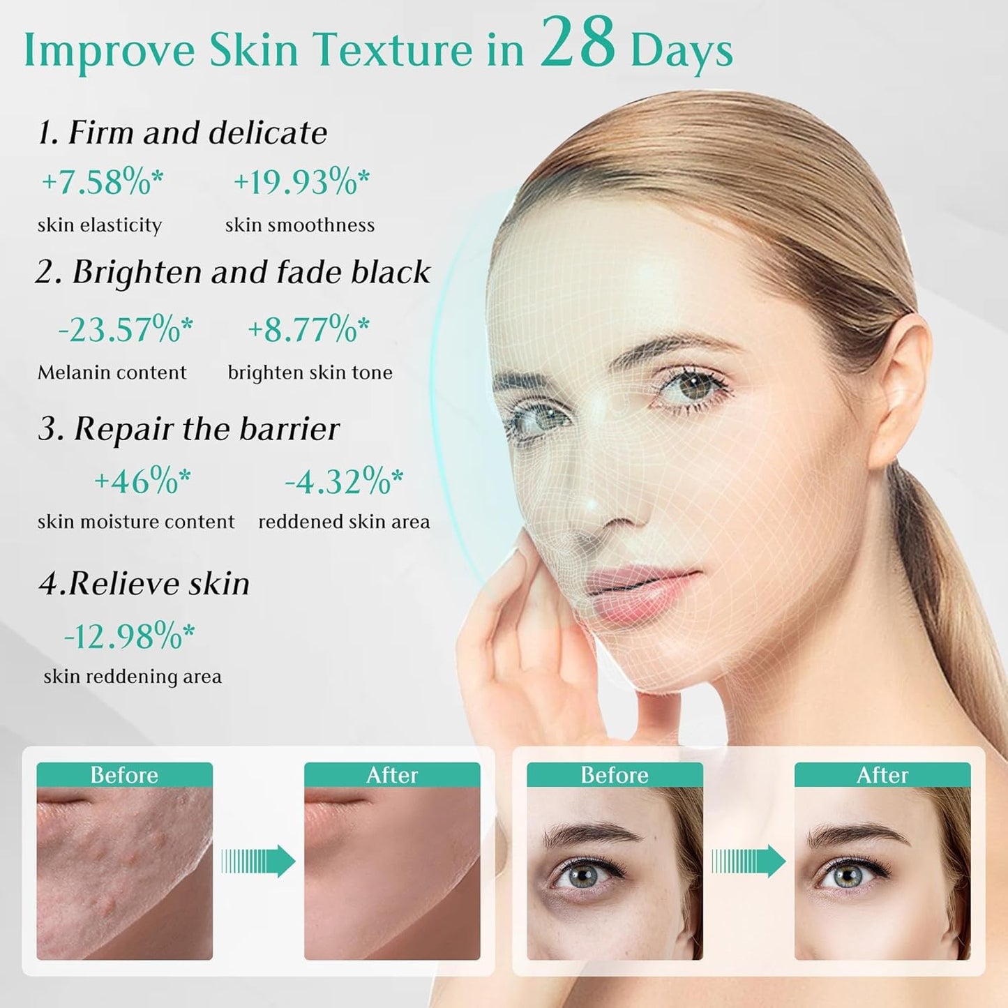 Red Light Therapy 7 - Color LED Face Mask - Bio Healing™