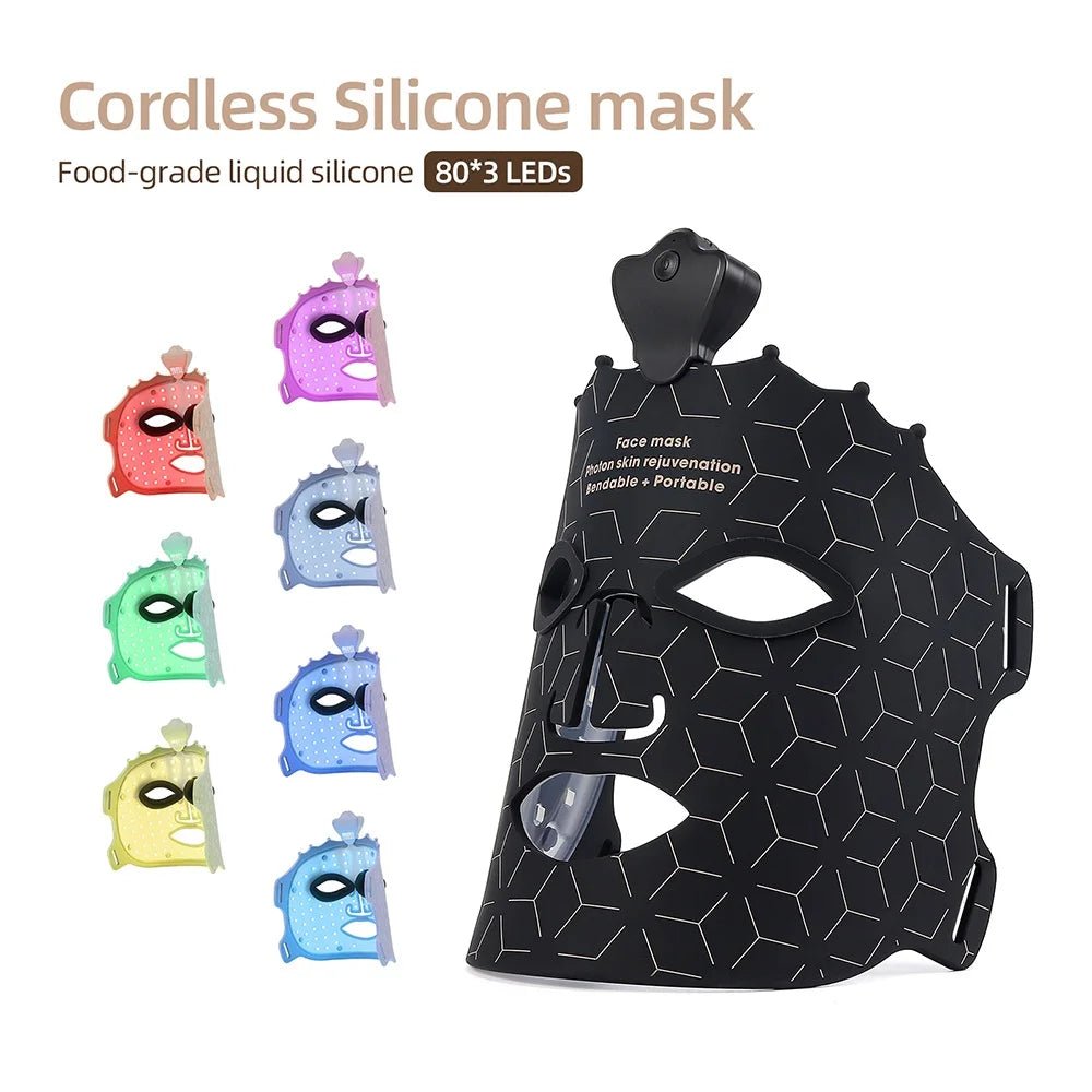Red Light Therapy 7 - Color LED Face Mask - Bio Healing™