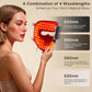 9D Red Light Face Mask – 328 LEDs, 4 Light Modes